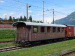 (151'877) - BOB-Personenwagen - Nr. C3 29 - am 28. Juni 2014 beim Bahnhof Interlaken Ost