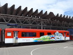 Personenwagen/504911/171344---zb-personenwagen-globi-express-am-22 (171'344) - ZB-Personenwagen 'Globi-Express' am 22. Mai 2016 in Luzern, Verkehrshaus
