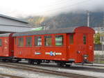 Personenwagen/529567/176108---zillertalbahn---nr-b19 (176'108) - Zillertalbahn - Nr. B19 - am 21. Oktober 2016 im Bahnhof Jenbach
