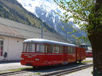 Triebwagen/496144/170364---cm-triebwagen---nr-62 (170'364) - CM-Triebwagen - Nr. 62 - am 5. Mai 2016 im Bahnhof Chamonix Mer de Glace