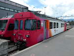(236'982) - TRAVYS-Triebwagen - Nr. 1 - am 6. Juni 2022 im Bahnhof Yverdon