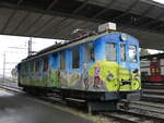 Triebwagen/789284/240473---asd-triebwagen---nr-2 (240'473) - ASD-Triebwagen - Nr. 2 - am 1. Oktober 2022 im Bahnhof Aigle