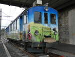 Triebwagen/789286/240475---asd-triebwagen---nr-2 (240'475) - ASD-Triebwagen - Nr. 2 - am 1. Oktober 2022 im Bahnhof Aigle