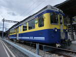 (260'979) - BOB-Triebwagen - Nr. 310 - am 4. April 2024 im Bahnhof Interlaken Ost