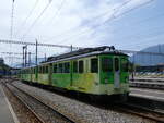 (276'700) - TPC-Triebwagen - Nr. 301 - am 14. Juni 2025 im Bahnhof Aigle