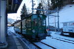 (283'699) - CEG-Triebwagen - Nr. 116 - am 3. Januar 2026 im Bahnhof Gstaad