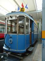 (133'461) - VBZ-Tram - Nr. 1025 - am 25. April 2011 in Zrich, Trammuseum