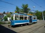 Trams/268851/133471---vbz-tram---nr-1350 (133'471) - VBZ-Tram - Nr. 1350 - am 25. April 2011 in Zrich, Trammuseum