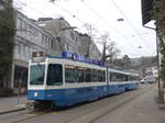 Trams/542999/178494---vbz-tram---nr-2088 (178'494) - VBZ-Tram - Nr. 2088 - am 10. Februar 2017 in Zrich, Kirche Fluntern