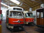 Trams/643383/198790---dpp-tram---nr-6002 (198'790) - DPP-Tram - Nr. 6002 - am 20. Oktober 2018 in Praha, PNV-Museum
