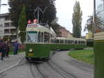 (210'430) - SVB-Tram - Nr. 621 - am 20. Oktober 2019 in Bern, Weissenbhl