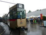 (263'475) - BLT-Tram - Nr. 220 - am 8. Juni 2024 in Oberwil, Depot Hslimatt