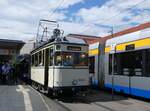 (264'734) - LVB-Tram - Nr. 1464 - am 11. Juli 2024 in Leipzig