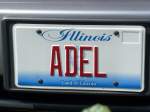 (152'987) - Autonummer aus Amerika - ADEL - am 17. Juli 2014