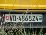 Schweiz/299291/143897---autonummer-aus-der-schweiz (143'897) - Autonummer aus der Schweiz - VD 486'524 - am 27. April 2013