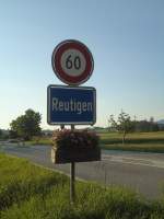 (134'641) - Ortsbeginn von Reutigen + Hchstgeschwindigkeit am 2. Juli 2011