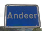 (180'448) - Ortstafel von Andeer am 23.