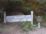(191'019) - Wegweiser im Wai-O-Tapu Thermal Wonderland am 23.