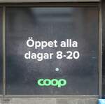 (287'966) - In Skandinacien sind die  coop  gr�n - am 10. Juni 2026 in Umea