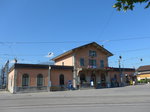 (175'113) - Der Bahnhof Bex am 24. September 2016