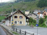 (182'766) - Der Bahnhof am 5. August 2017 in Ardez