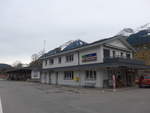 (214'394) - Der Bahnhof Oey-Diemtigen am 17. Februar 2020