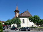 (173'086) - Kirche am 16. Juli 2016 in Yvonand