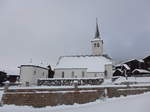 (178'047) - Die Kirche in Bellwald am 15.