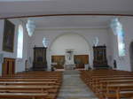 (179'247) - Im Inneren der Kirche Vendlincourt am 1.
