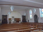 (179'248) - Im Inneren der Kirche Vendlincourt am 1.