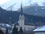 (214'132) - Die Kirche Fiesch am 9.