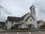(221'872) - Die Kirche Bauma am 12.