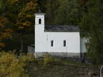(241'214) - Kapelle San Pietro am 13. Oktober 2022 in Poschiavo