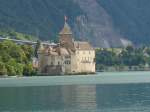 (154'401) - Schloss Chillon am 23. August 2014 von Montreux aus
