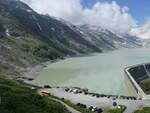 (265'171) - Oberaar Stausee am 28. Juli 2024 in Oberaar