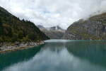 (280'134) - Der Zervreila-Stausee am 9.