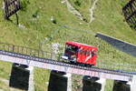 (279'817) - Niesenbahn - Nr. 3 - am 31. August 2025 auf dem Hegernalp-Viadukt