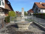 Brunnen/697502/216202---brunnen-von-1870-am (216'202) - Brunnen von 1870 am 18. April 2020 in Thun-Lerchenfeld