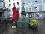(241'260) - Brunnen von 1679 - 1929 am 14. Oktober 2022 in der Altstadt Chur