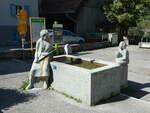 (254'882) - Brunnen von 1993 am 8. September 2023 in Zillis