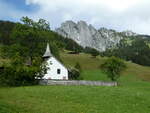 (252'182) - Das Kirchlein Ablndschen am 1.