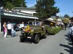 Adelboden/259306/129407---willys-jeep---be-80875 (129'407) - Willys-Jeep - BE 80'875 - am 5. September 2010 in Adelboden, Dorfstrasse