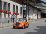 (173'431) - Fiat - BE 22'349 - am 31. Juli 2016 beim Autobahnhof Adelboden