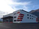 (157'593) - Die neue Garage der AFA Frutigen-Adelboden am 30. November 2014 in Frutigen