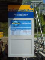 Grindelwald/278538/134760---grindelwald-bus-haltestelle---grindelwald (134'760) - Grindelwald Bus-Haltestelle - Grindelwald, Bahnhof - am 3. Juli 2011