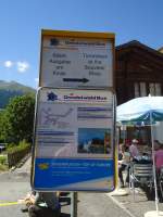 (134'772) - Grindelwald Bus-Haltestelle - Grindelwald, Oberer Gletscher - am 3. Juli 2011