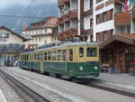 Grindelwald/669180/207766---wab-triebwagen---nr-117 (207'766) - WAB-Triebwagen - Nr. 117 - am 9. Juli 2019 im Bahnhof Grindelwald