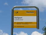(194'427) - PostAuto-Haltestelle - Lauterbrunnen, Heliport - am 25.