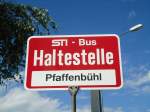 (129'170) - STI-Haltestelle - Thun, Pfaffenbhl - am 29.