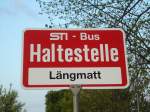 (133'317) - STI-Haltestelle - Thun, Lngmatt - am 16.